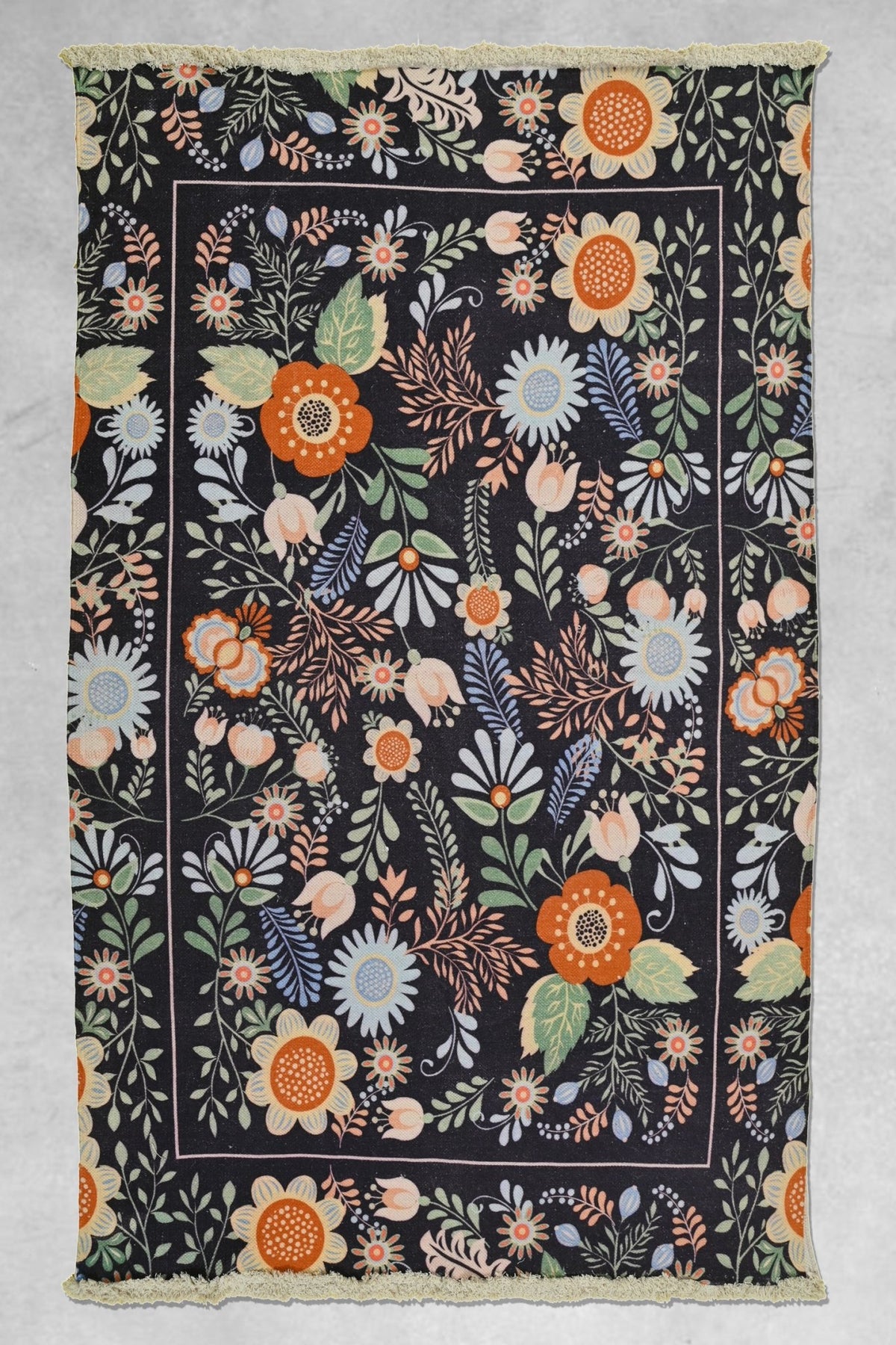 LASER - PRINTED COTTON RUG - ART AVENUE