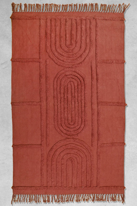 Malana hand-embroidered rug — handmade in Jaipur
