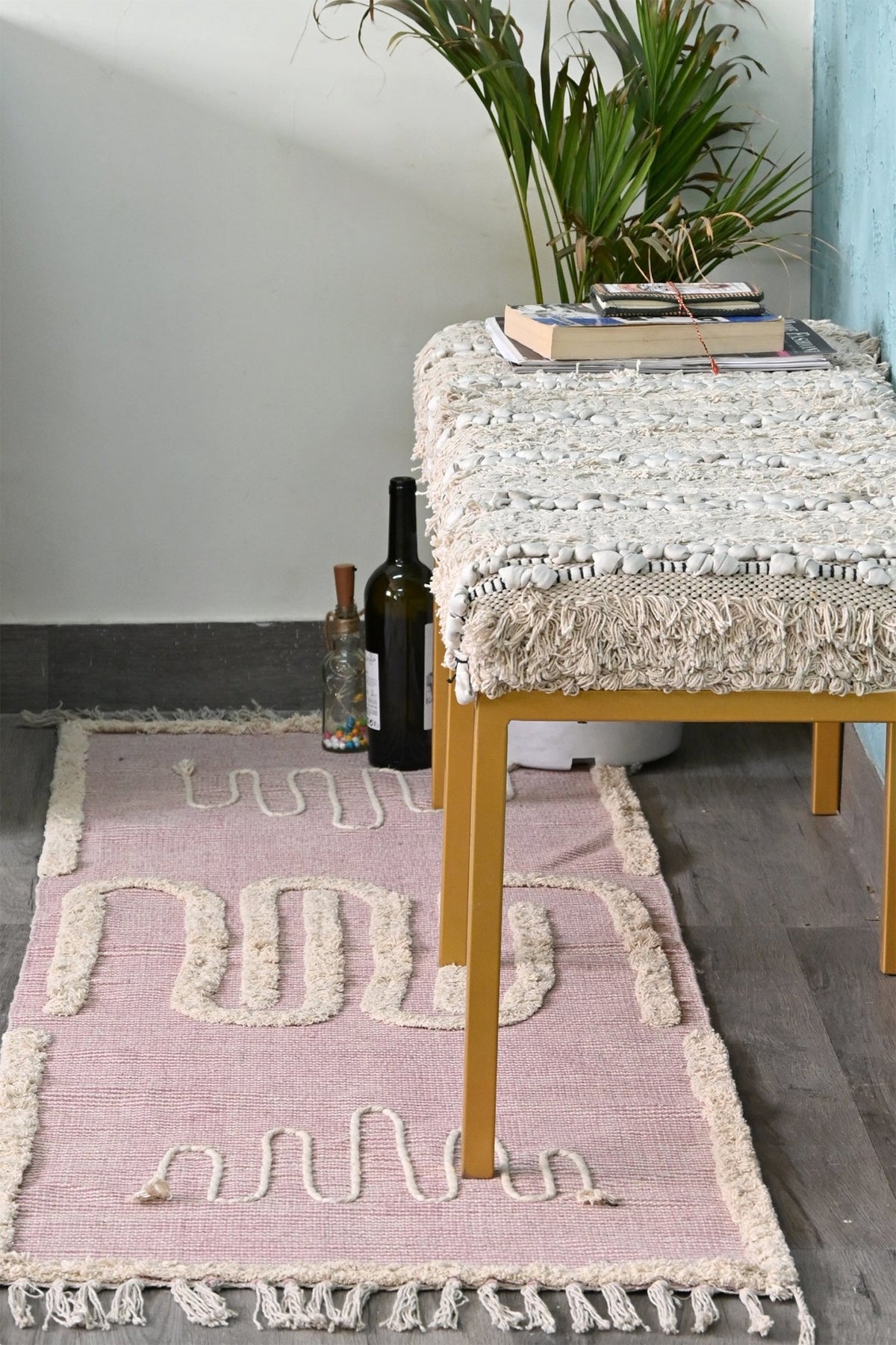 NORMANI - BLOCK PRINTED FLOOR RUNNER - ART AVENUE