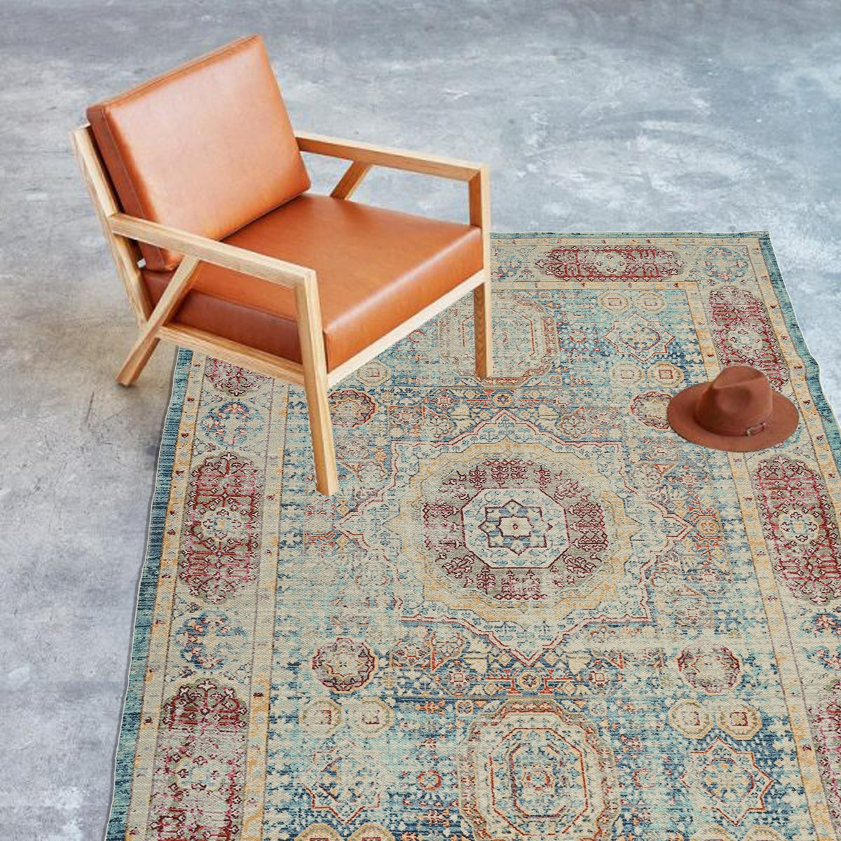 PETROVA - COTTON PRINTED RUG - ART AVENUE