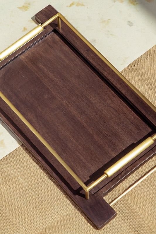 RENOVATIO WOODEN TRAY - ART AVENUE