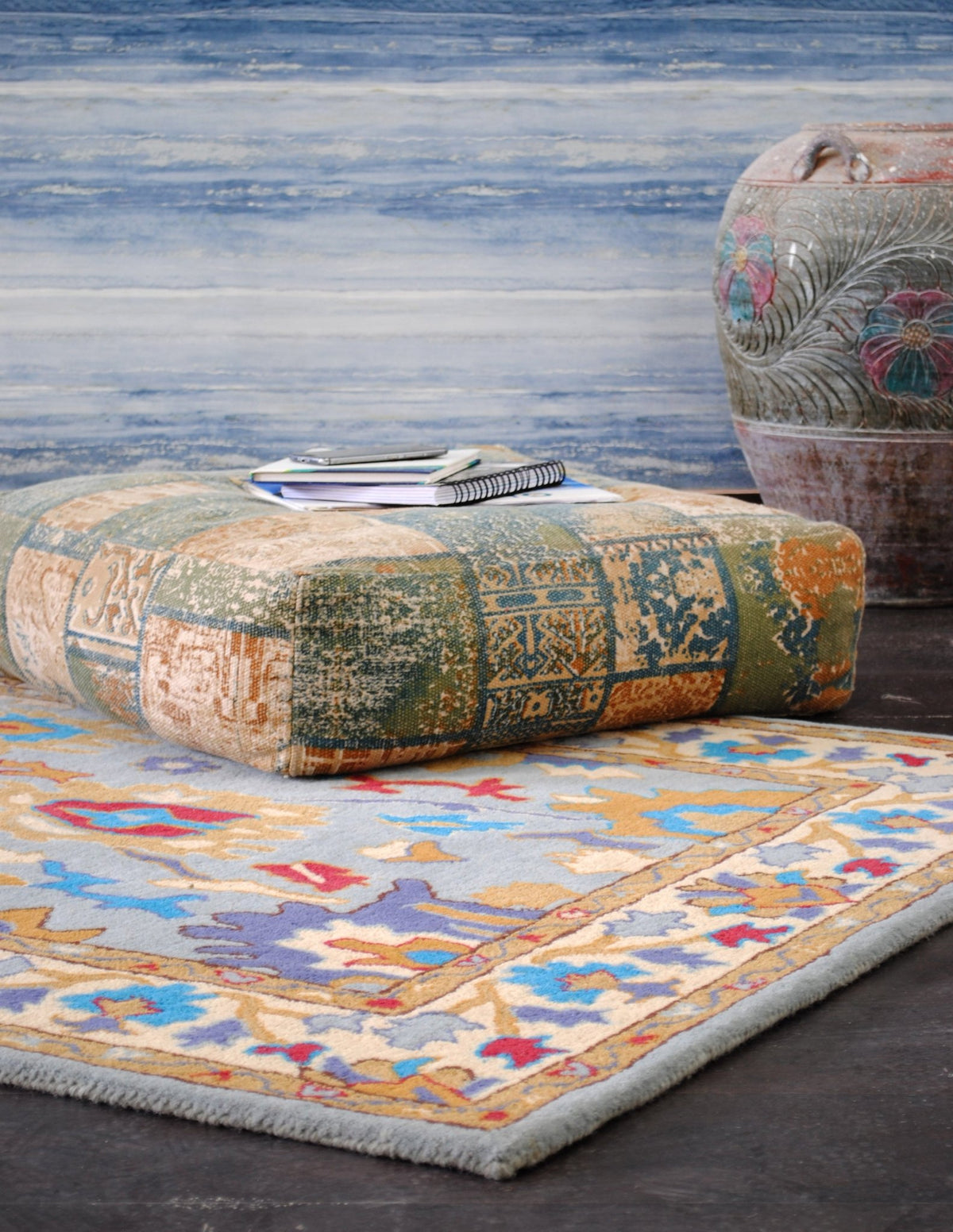 RUPERT HANDTUFTED WOOL CARPET - ART AVENUE