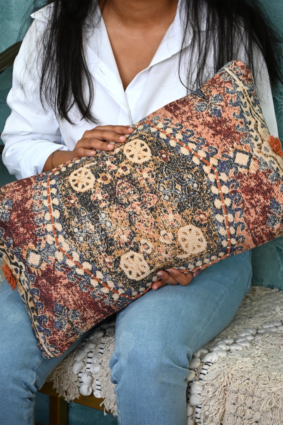 SAURUS - LUMBAR CUSHION COVER - ART AVENUE
