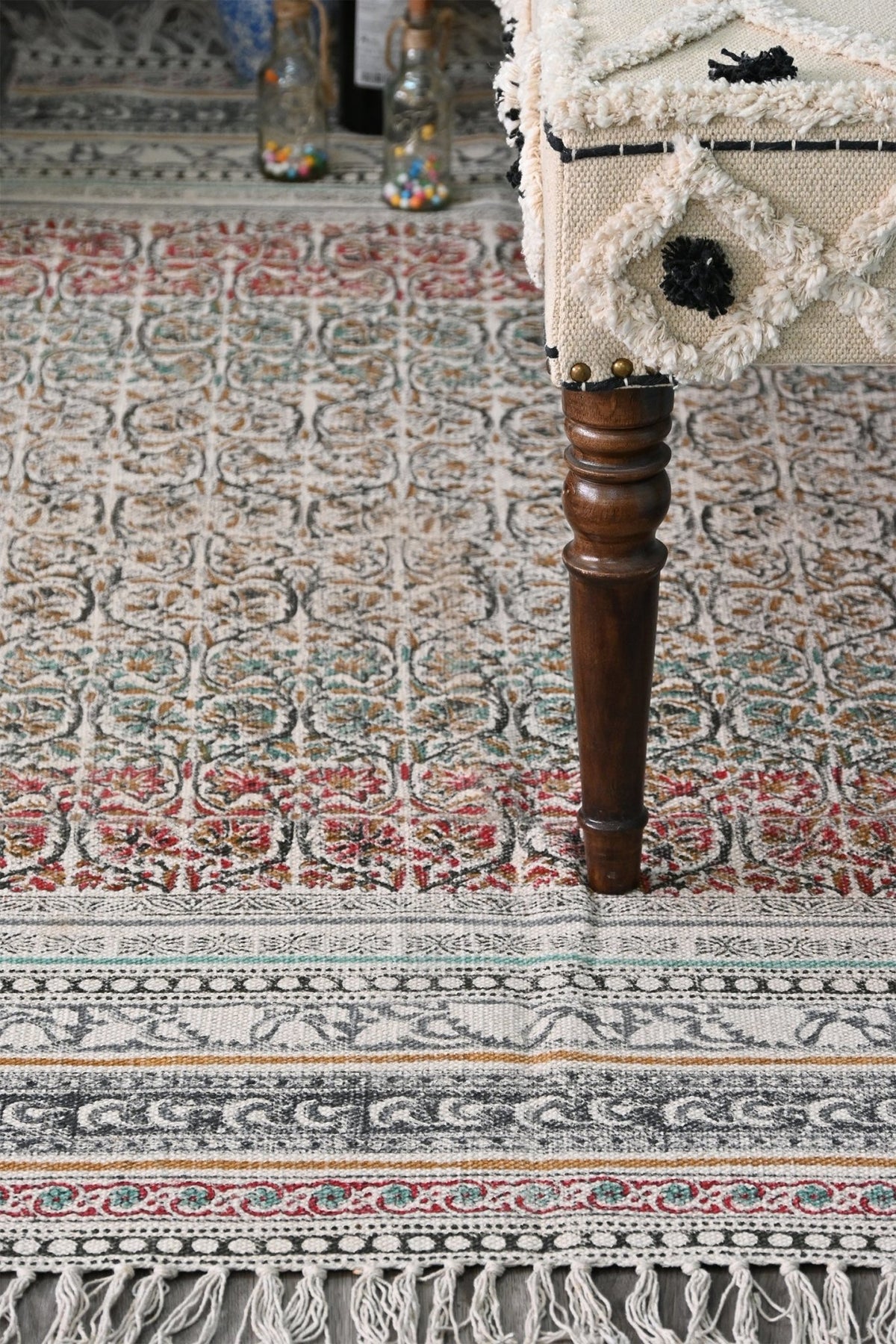SHYLA - BLOCK PRINTED FLOOR RUNNER - ART AVENUE