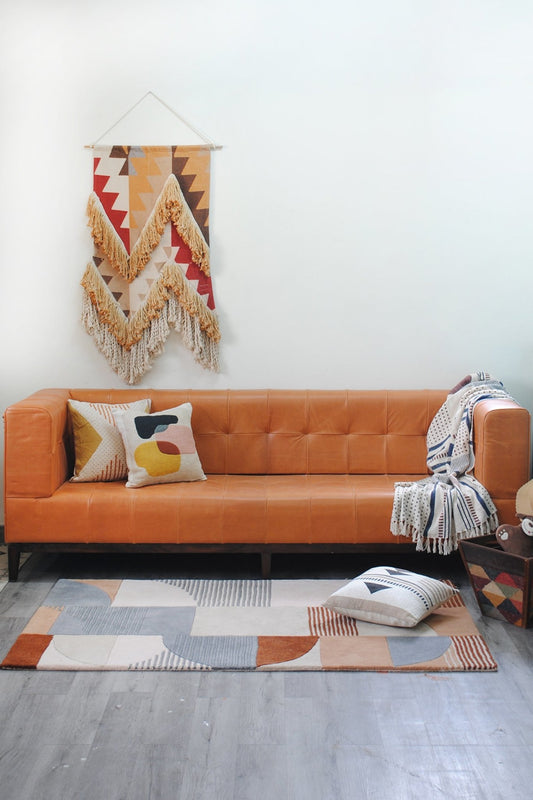 Handcrafted Leather Sofa — Art Avenue