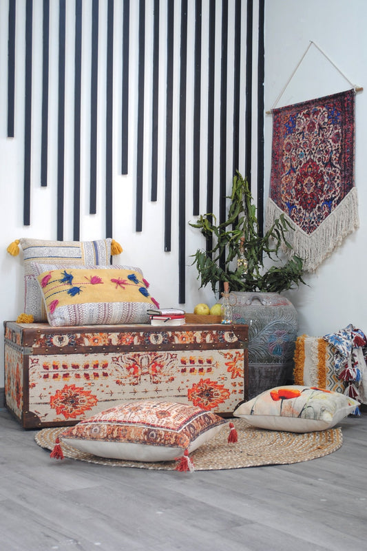 Kilim Storage Trunk — Art Avenue