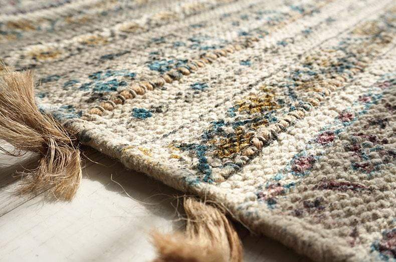WIND- BLOCK PRINTED FLOOR RUNNER - MULTICOLOR - ART AVENUE