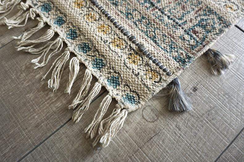 WIND- BLOCK PRINTED FLOOR RUNNER - MULTICOLOR - ART AVENUE